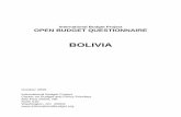 BOLIVIA - Home | International Budget Partnership...*A budget summary should be a stand-alone document, which could include a budget speech or a separately published executive summary.