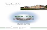 DIMAT2014 - uni-muenster.de · DIMAT2014 c/o Prof. N.A. Stolwijk University of Münster, Institute of Materials Physics Wilhelm-Klemm-Str. 10 48149 Münster, Germany PhonePhone +49