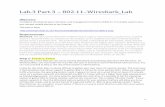 Lab.3 Part.3 802.11–Wireshark Lab - York University · 2016-03-24 · Lab.3 Part.3 – 802.11–Wireshark_Lab Objective To explore the physical layer, link layer, ... trace is a