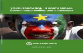 YOUTH EDUCATION IN SOUTH SUDAN: Current ...documents.worldbank.org/curated/en/967251562604823894/...Youth Education in South Sudan | 2019 About this document This note builds on the