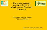Biomass energy perspectives in Mexico and Central Americarembio.org.mx/wp-content/uploads/2014/10/rembio-brasil.pdf · 2014-10-23 · Biomass energy perspectives in Mexico and Central