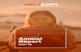 auDA Annual Report - 2017-2018 · domain (ccTLD) namespace in Australia. The Domain Name System (DNS) is the system that seamlessly directs users or their data to the website or service