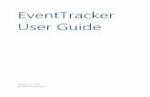 EventTracker User Guide - UAMS CRIS2 · automatically fill the Staff Name field (1). b. Click all of the Study Responsibilities that apply to the staff member, and the letters that