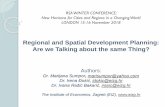 Regional and Spatial Development Planning: Are we Talking ...3ftfah3bhjub3knerv1hneul-wpengine.netdna-ssl.com/.../Marijana-Sumpor.pdf · Introduction This research is about regional