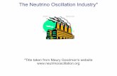 The Neutrino Oscillation Industry*vvanchur/2013PHYS1021/gran.pdf · A picture of a typical neutrino interaction muon neutrino muon muon from pion decay pion Carbon nucleus v + n →
