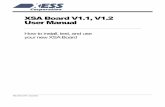 XSA Board V1.1, V1.2 User Manual - baruch/media/resources/XESS/xsa-manual-v1_2.pdfآ  Within thirty seconds
