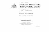 Indian Minerals Yearbook 2017 - IBMibm.nic.in/writereaddata/files/03202018145834Coal and Lig_AR_2017.pdfpeninsular shield particularly in Tamil Nadu, Puducherry, Kerala, Gujarat &
