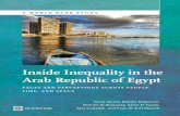 Inside Inequality in the Arab Republic of EgyptW D A WORLD BANK STUDY Inside Inequality in the Arab Republic of Egypt Facts and Perceptions across People, Time, and Space Paolo Verme,
