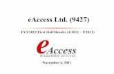eAccess Ltd. (9427) - ソフトバンクcdn.softbank.jp/en/corp/set/data/group/sbm/about/finance/data/ym_ea_financials/pdf/...6 EBITDA Tax (billion yen) CAPEX Interest-1.4-4.5-2.4