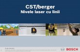 Aparate de măsură – CST/berger - Scule electrice · 2011-05-26 · Scule electrice Aparate de măsură –Nivele laser cu linii 20 Set livrare Gizmo Lite 3 (F034063900): Nivelă