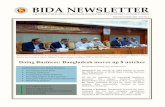 BIDA NEWSLETTERdeveloping8.org/wp-content/uploads/2019/12/BIDA... · 2019-12-20 · distribution for PRAN Group. “This landmark bond from IFC paves the way for the opening of the