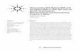 Ultrasensitive EPA Method 1694 with the Agilent 6460 LC/MS ...hpst.cz/sites/default/files/attachments/ultrasensitive-epa-method-1694-6460...Delta EMV: 400 V Results and Discussion