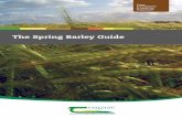 The Spring Barley Guide - Teagasc · Key Facts Temperature drives crop development. Intercepted sunlight drives crop growth. Crop growth and yield is highest in cool bright conditions.