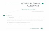 Activism and Trade - CEPII · Activism and Trade No 2019-04 – March Working Paper Pamina Koenig & Sandra Poncet. rade ... aggregate imports from Bangladesh continue to increase