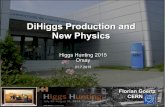 DiHiggs Production and New Physics - LAL Events Directory ......Higgs Hunting 2015 - 31.7.2015 Florian Goertz 2 New Physics (in DiHiggs) Many hints and evidences for NP! Gravity Hierarchy