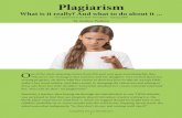 Plagiarism - Institute for Excellence in Writingproblem of plagiarism” (due to the grammatical gymnastics required by our dress-up and sentence opener checklists), others have accused
