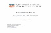 Currículum Vitae de JOAQUÍN PRATS CUEVAS · Currículum vitae de Joaquim Prats Cuevas Universidad de Barcelona Pág. 5 2. TÍTULOS ACADÉMICOS Y ANTIGUEDAD