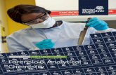 Forensic & Analytical Chemistry · Forensic & Analytical Chemistry 02 The prestigious MChem Forensic & Analytical Chemistry degree at the University of Strathclyde is taught by forensic