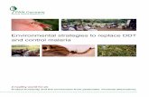 Environmental strategies to replace DDT and control malaria G_0.pdf · most important: Plasmodium (P.) falciparum and Plasmodium vivax. All parasites produce fevers and anaemia. P.