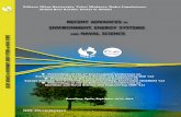 RECENT ADVANCES in · 2011-09-21 · RECENT ADVANCES in ENVIRONMENT, ENERGY SYSTEMS and NAVAL SCIENCE Proceedings of the 4th International Conference on ENVIRONMENTAL and GEOLOGICAL