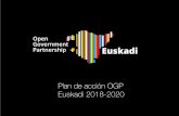 Open Government Partnership Euskadi · a la ciudadanía, lo que nos hace más cercanos, ági-les y transparentes. Sin embargo, resultaría de interés avanzar en un servicio integrado