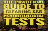 The Practical Guide to Clearing SSB Psychology Tests by ...nofrillsacademy.com/wp-content/uploads/2018/12/The... · Hence to treat “Psychology Test” as the sole test of psychology