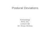 Postural Deviations - KSU Postural assessment â€¢ In standing: straight vertical alignment of the body