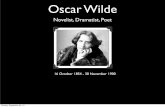 Novelist, Dramatist, Poet - Dr. de HartTHE PICTURE OF DORIAN GRAY OSCAR WILDE DR. DE HART I.!OBJECTIVE The student will read “The Picture of Dorian Gray” by Oscar Wilde and complete