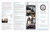 General Information - Amersham Concerts1).pdfGeneral Information Tickets Enjoy five concerts for the price of four! The season ticket price continues to represent real value. In addition
