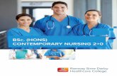 BSc. (HONS) CONTEMPORARY NURSING 2+0 · Ramsay Sime Darby healthcare College in collaboration with University of Hertfordshire is now o˜ering the BSc. (Hons) Contemporary Nursing