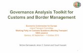 Governance Analysis Toolkit for Customs and Border Management · 2010-09-30 · Governance Analysis Toolkit for Customs and Border Management Economic Commission for Europe Inland
