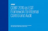 COBIT 2019 as EGIT Framework for Internal Control and Audit · COBIT 2019 as EGIT Framework for Internal Control and Audit Andrei Drozdov, KPMG Moscow, Associate Director, IT Advisory