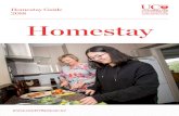 Homestay Guide 2018 Homestay - canterbury.ac.nz · an evacuation plan) and appliances (working smoke alarm and first aid kit) are provided for your student. • Ensure adequate supervision