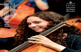 JUNIOR DEPARTMENT PROSPECTUS - Royal College of Music · • Brass quintets • Cello groups • Clarinet choir • Flute group • Guitar ensemble • Harp ensemble • Jazz ensembles