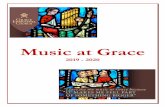 Music at Grace...Rigaudon – Andre Campra - 5 - NOVEMBER 3 The Feast of All Saints 10 AM O what their joy and their glory must be ...
