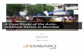 A Case Study of the Auto-rickshaw Sector in Mumbai auto... · 2014-06-23 · study of the auto-rickshaw industry in Mumbai. In order to gain an accurate picture of the system, significant