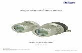 Dräger Polytron 8000 Series...Dräger Polytron® 8000 Series Instructions for use enUS · de · fr · es WARNING To properly use this product, read and comply with these instructions