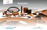 Meldin - seals.saint-gobain.com · Polyimide Materials Meldin® 7211, Lowest Friction Grade Meldin® 7211 has 10% PTFE and 15% graphite filler, which provides our lowest coefficient