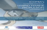ICOMIA's HYBRID MARINE PROPULSION · ICOMIA's 1st International Hybrid Marine Propulsion Conference is an opportunity for the recreational marine industry to review the current state
