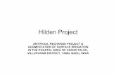 Hilden Project...to demarcate the tank boundaries, so as to find out the extent of the encroachment ... Type of Surplus Weir Weir Material Used Random Rubble Random Rubble Height of