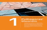 Measurement and geometryPythagoras’ theorem...1 Measurement and geometryPythagoras’ theorem Pythagoras was an ancient Greek mathematician who lived in the 5th century BCE.The theorem