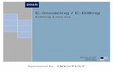 E-Invoicing / E-Billing 2015 - GXS...Foreword Page 7 E-Invoicing is an essential element for successful B2B integration and increased profit By Marco De Vries - Senior Director, IX