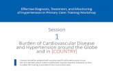 Hypertension Management Training: Session 1 …Hypertension control key to reducing CVD deaths The percentage by which deaths from cardiovascular diseases (CVD s) could be reduced