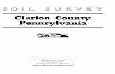 Soil Survey of Clarion County, Pennsylvania · NRCS Accessibility Statement This document is not accessible by screen-reader software. The Natural Resources Conservation Service (NRCS)