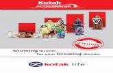 Guaranteed Income Anticipated Endowment …...1 KOTAK ASSURED INCOME ACCELERATOR Be it an Entrepreneur or an Employee or a Professional, everybody works hard with the primary motive