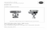 EB 8091 EN · EB 8091 EN 5 Safety instructions and measures 1 Safety instructions and measures Intended use The SAMSON Type 3510 Micro-flow Valve in combination with an actuator (e.g.