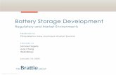 Battery Storage Development - files.brattle.comfiles.brattle.com/files/12894_battery_storage_development_regulatory_and_market...Greater intraday price disparities ... 2016 IRP includes
