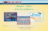 June 2013 Bestsellers - Argosy Books · 2016-07-01 · *T owna dC u t ry:Ne IishS KevinBa y PQ IN JK M € . _ Fab r& Sweet Tooth Ian McEwan RPQIIRRNPQPQR €Q.RR ____ Arrow/Vintage