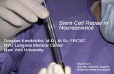 Stem Cell Repair in Neuroscience - Abington …...Stem Cell Repair in Neuroscience Douglas Kondziolka, M.D., M.Sc, FRCSC NYU Langone Medical Center New York University Disclosure:
