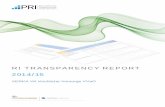 RI TRANSPARENCY REPOR T 201 4 /15 - Verka...The PRI Reporting Framework is a key step in the journey towards building a common language and industry standard for ... FI 06 Types of